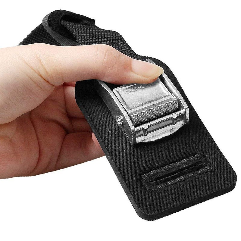 Boncas Sturdy 16-foot-by-1-inch Tie Down Strap Lashing Strap Cargo Tie-Down Strap Padded Cam Lock Buckle 4 Pack - Image 5